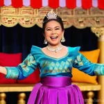 Home 5 태국 여성 개그맨 인기 순위 - **Prompt 1: The Queen of Physical Comedy**
"A vibrant and expressive Thai female comedian, embod...